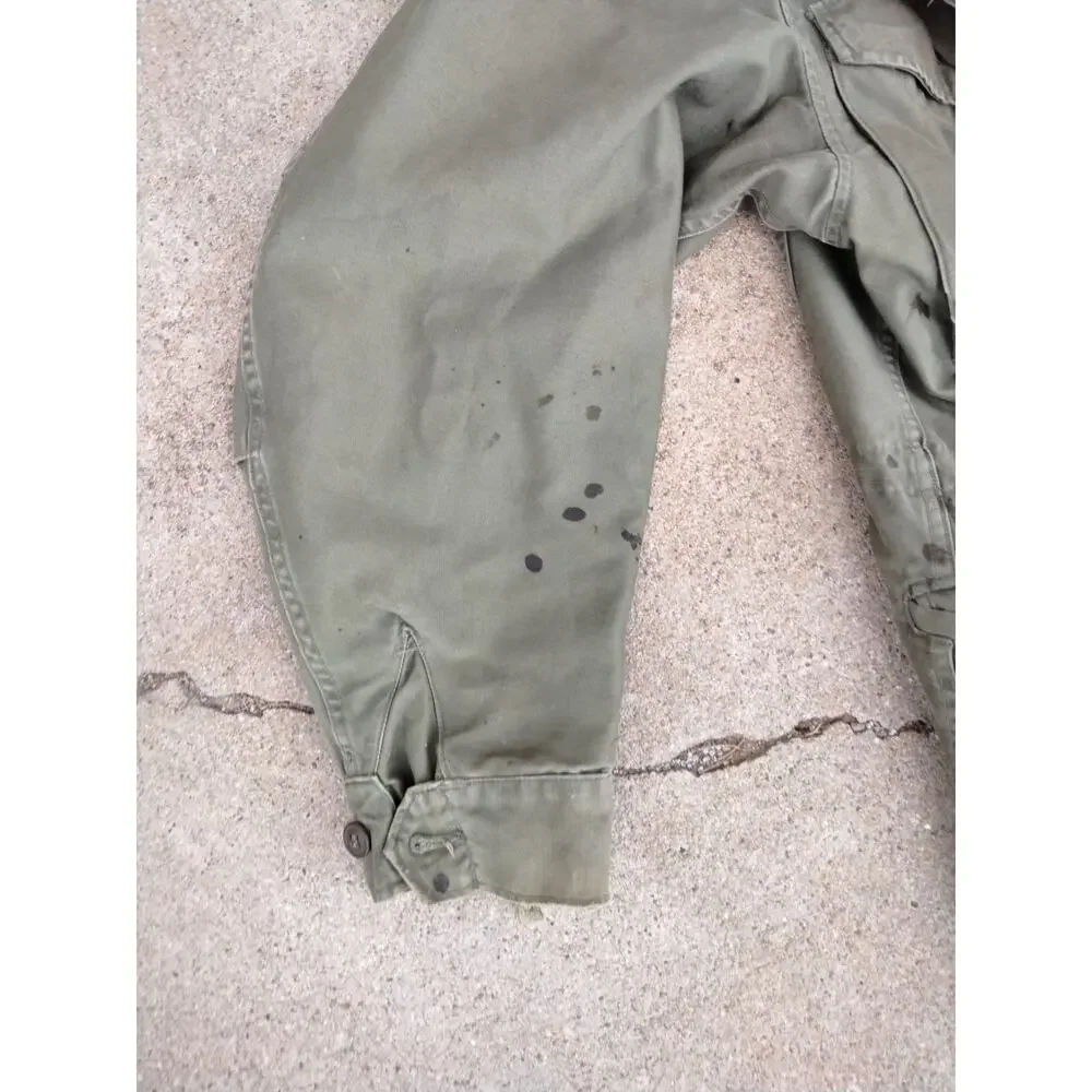 Vintage US Military M-65 Field Jacket OG-107 Army Coat Small Short